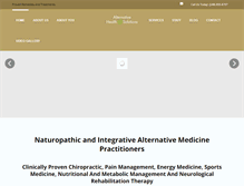 Tablet Screenshot of my-alternativehealth.com
